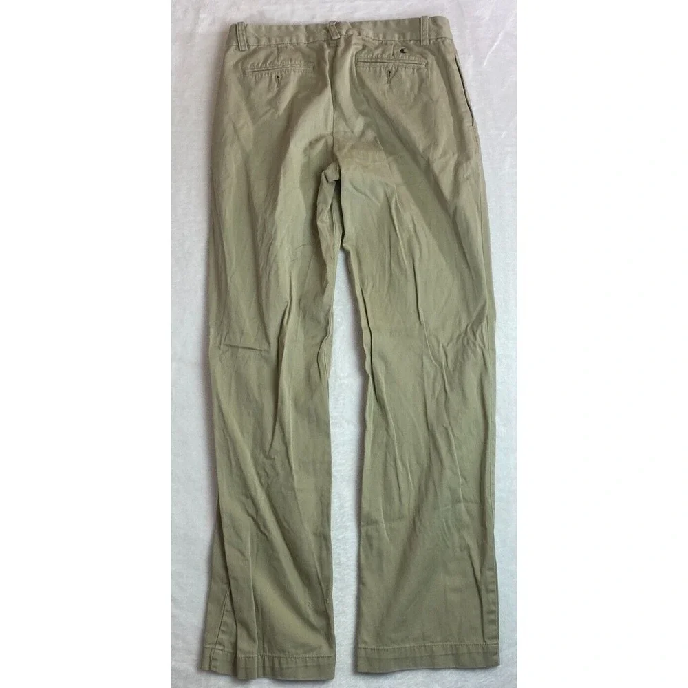 Polo Ralph lauren Pants Youth size 20 Khaki straight chino Stretch Beige Cotton